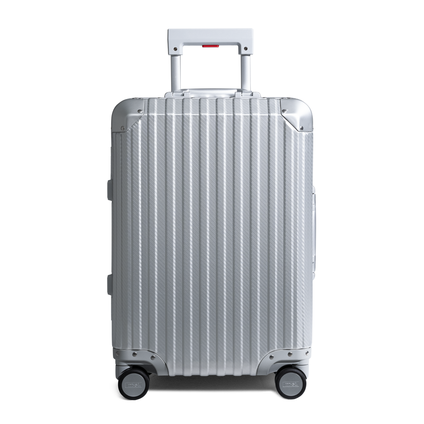 TREVA Aluminum Suitcase Silver