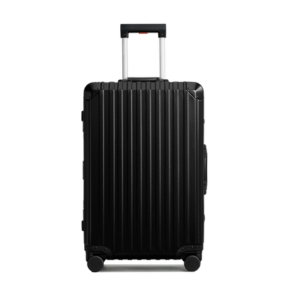 TREVA Aluminum Suitcase Black