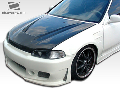 Extreme Dimensions Duraflex B-2 Body Kit Compatible With 1992-1995 Honda Civic 2DR 4DR - 4 Piece - 105614