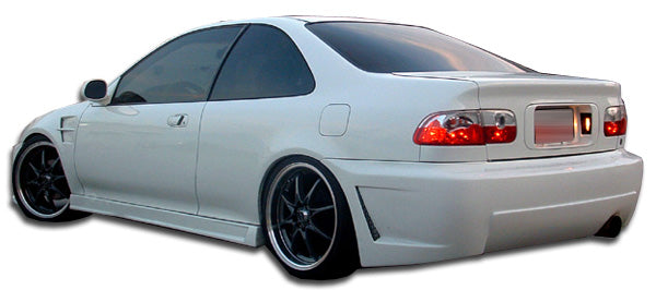 Extreme Dimensions Duraflex B-2 Rear Bumper Cover Compatible With 1992-1995 Honda Civic - 1 Piece - 105543