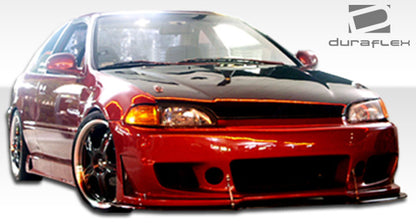 Extreme Dimensions Duraflex B-2 Side Skirts Compatible With 1992-1995 Honda Civic - 2 Piece - 105542