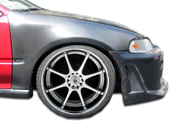 Carbon Creations OEM Look Fender Compatible With 1992-1995 Honda Civic - 2 Piece - 102840