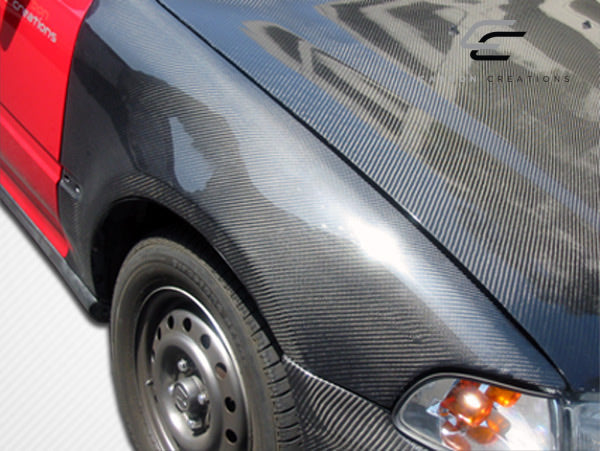 Carbon Creations OEM Look Fender Compatible With 1992-1995 Honda Civic - 2 Piece - 102840