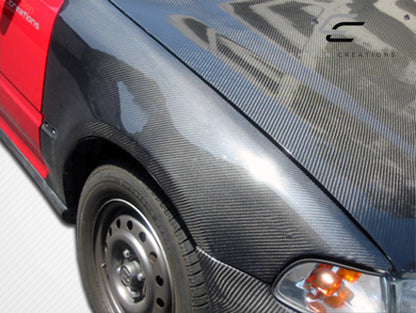 Carbon Creations OEM Look Fender Compatible With 1992-1995 Honda Civic - 2 Piece - 102840