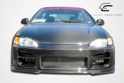 Carbon Creations OEM Look Hood Compatible With 1992-1995 Honda Civic - 1 Piece - 101091