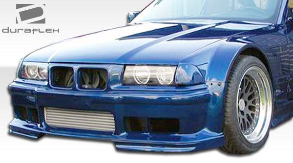 Extreme Dimensions Duraflex GT500 Wide Body Front Bumper Cover Compatible With 1992-1998 BMW 3 Series - 1 Piece - 105335
