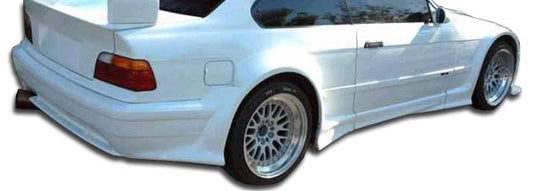 Extreme Dimensions Duraflex GT500 Wide Body Rear Bumper Cover Compatible With 1992-1998 BMW 3 Series - 3 Piece - 105337