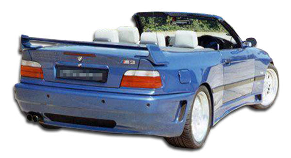 Extreme Dimensions Duraflex Type Z Wide Body Rear Bumper Cover Compatible With 1992-1998 BMW 3 Series - 1 Piece - 101085
