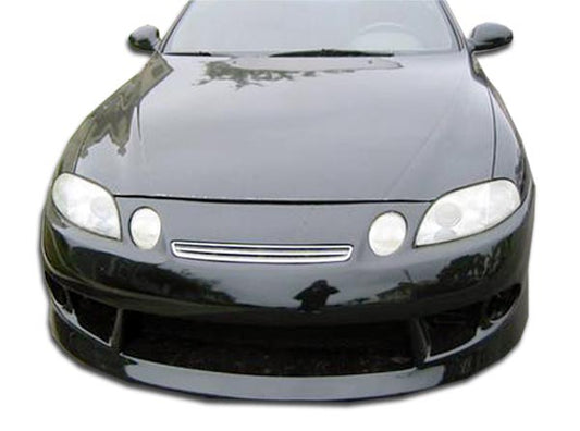 Extreme Dimensions Duraflex V-Speed Front Bumper Cover Compatible With 1992-2000 Lexus SC - 1 Piece - 101183
