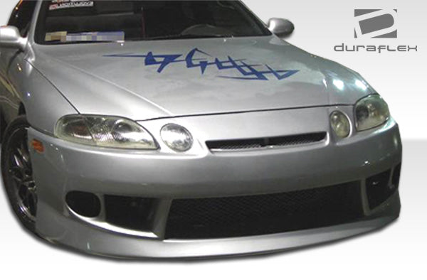 Extreme Dimensions Duraflex V-Speed Front Bumper Cover Compatible With 1992-2000 Lexus SC - 1 Piece - 101183