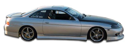 Extreme Dimensions Duraflex V-Speed Side Skirts Rocker Panels Compatible With 1992-2000 Lexus SC - 2 Piece - 101185