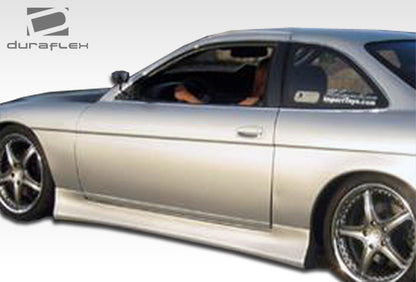 Extreme Dimensions Duraflex V-Speed Side Skirts Rocker Panels Compatible With 1992-2000 Lexus SC - 2 Piece - 101185