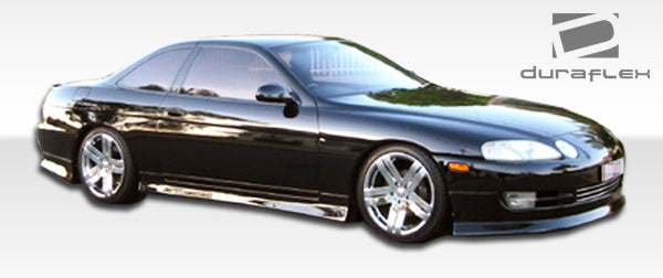 Extreme Dimensions Duraflex V-Speed Side Skirts Rocker Panels Compatible With 1992-2000 Lexus SC - 2 Piece - 101185