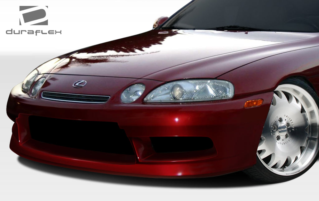 Extreme Dimensions Duraflex O-Design Front Bumper Cover Compatible With 1992-2000 Lexus SC - 1 Piece - 106585