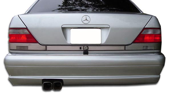Extreme Dimensions Duraflex W-1 Rear Bumper Cover Compatible With 1992-1999 Mercedes S Class - 1 Piece - 105384