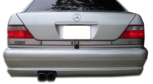 Extreme Dimensions Duraflex W-1 Rear Bumper Cover Compatible With 1992-1999 Mercedes S Class - 1 Piece - 105384