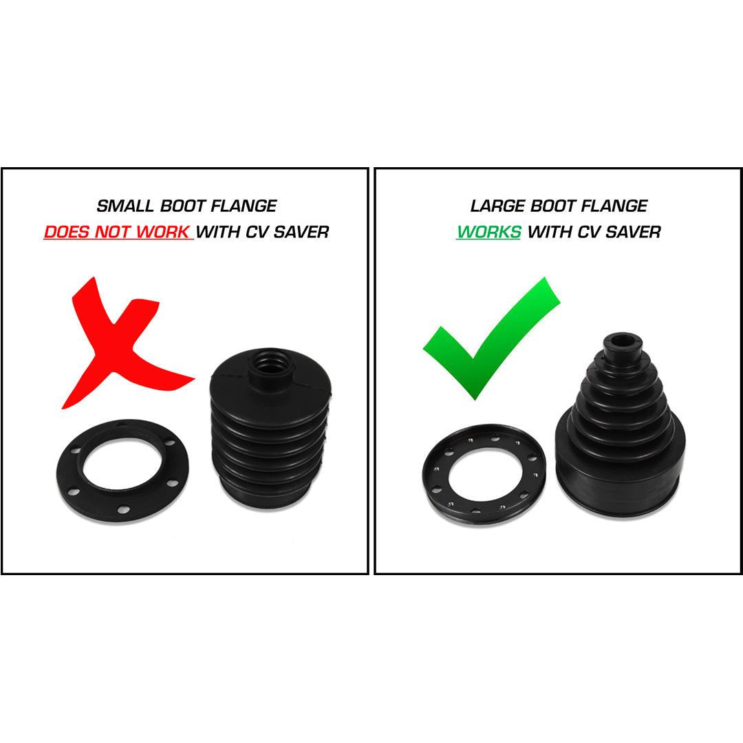 930 CV Single Boot Flange | CV Saver 4 pack