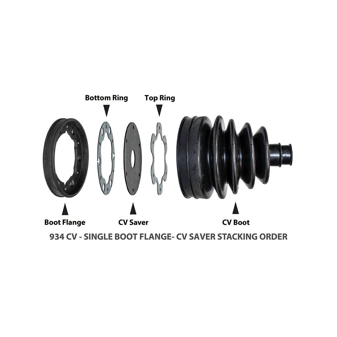 934 CV Single Boot Flange | CV Saver 2 pack
