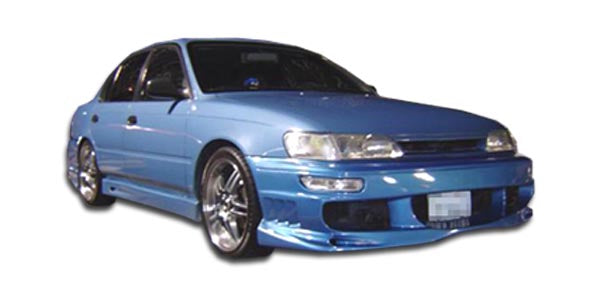 Extreme Dimensions Duraflex Bomber Body Kit Compatible With 1993-1997 Toyota Corolla - 4 Piece - 110245