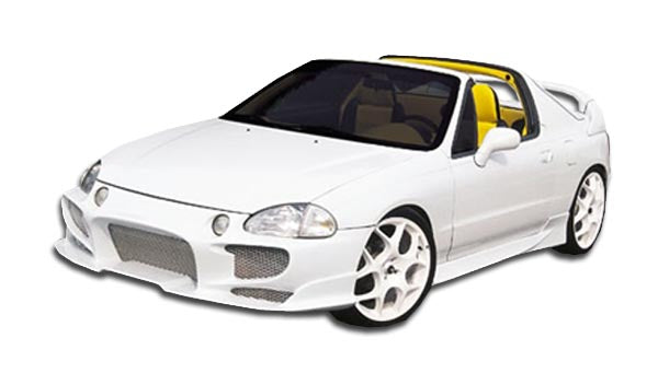 Extreme Dimensions Duraflex Aggressive Front Bumper Cover Compatible With 1993-1997 Honda Del Sol - 1 Piece - 101244