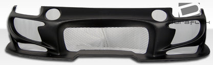Extreme Dimensions Duraflex Aggressive Front Bumper Cover Compatible With 1993-1997 Honda Del Sol - 1 Piece - 101244