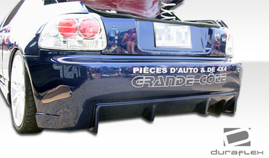 Extreme Dimensions Duraflex Buddy Rear Bumper Cover Compatible With 1993-1997 Honda Del Sol - 1 Piece - 101247