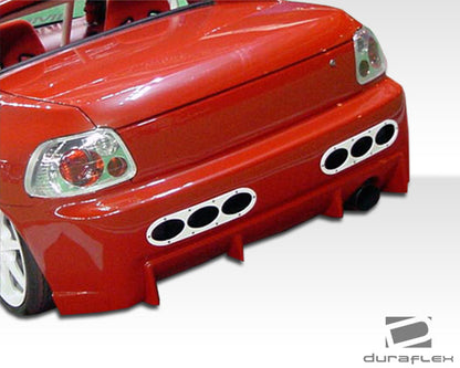 Extreme Dimensions Duraflex Buddy Rear Bumper Cover Compatible With 1993-1997 Honda Del Sol - 1 Piece - 101247