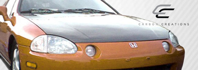 Carbon Creations OEM Look Hood Compatible With 1993-1997 Honda Del Sol - 1 Piece - 101222