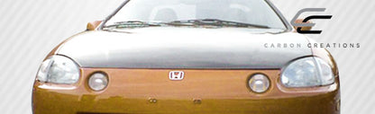 Carbon Creations OEM Look Hood Compatible With 1993-1997 Honda Del Sol - 1 Piece - 101222