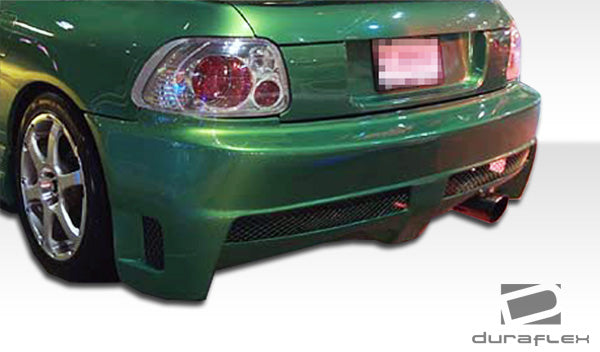 Extreme Dimensions Duraflex Xtreme Rear Bumper Cover Compatible With 1993-1997 Honda Del Sol - 1 Piece - 101250