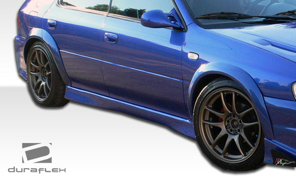 Extreme Dimensions Duraflex S-Sport Side Skirts Compatible With 1993-2001 Subaru Impreza - 2 Piece - 104497