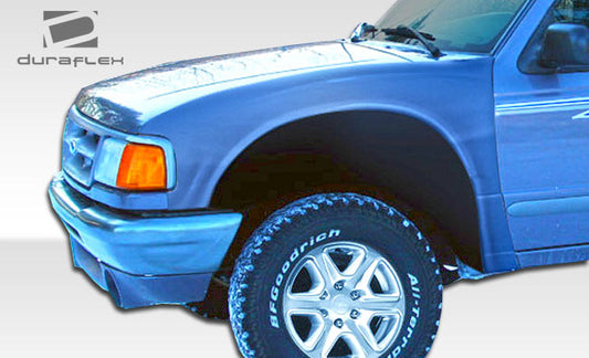 Extreme Dimensions Duraflex Off Road Bulge Front Fenders Compatible With 1993-1997 Ford Ranger - 2 Piece - 106460
