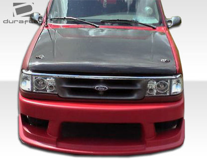 Extreme Dimensions Duraflex Drifter Front Bumper Cover Compatible With 1993-1997 Ford Ranger - 1 Piece - 101239