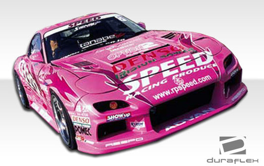 Extreme Dimensions Duraflex Sleek Front Bumper Cover Compatible With 1993-1997 Mazda RX7 - 1 Piece - 101300