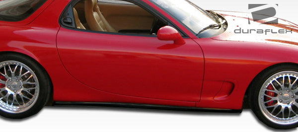 Extreme Dimensions Duraflex Type F Side Skirts Compatible With 1993-1997 Mazda RX7 - 2 Piece - 103574