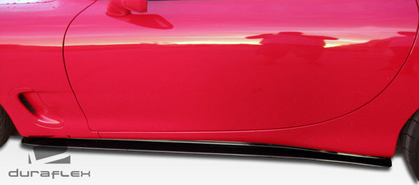 Extreme Dimensions Duraflex Type F Side Skirts Compatible With 1993-1997 Mazda RX7 - 2 Piece - 103574