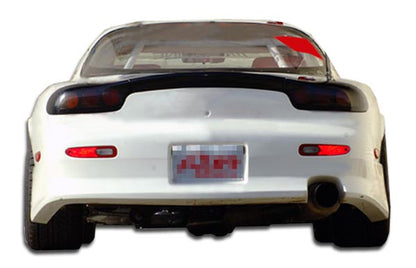 Extreme Dimensions Duraflex V-Speed Rear Bumper Cover Compatible With 1993-1997 Mazda RX7 - 1 Piece - 101303