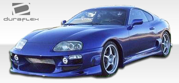 Extreme Dimensions Duraflex Bomber Side Skirts Compatible With 1993-1998 Toyota Supra - 2 Piece - 101329