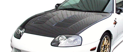 Carbon Creations TS-1 Hood Compatible With 1993-1998 Toyota Supra - 1 Piece - 103690