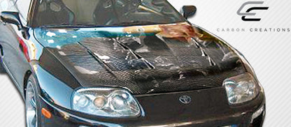 Carbon Creations TS-1 Hood Compatible With 1993-1998 Toyota Supra - 1 Piece - 103690