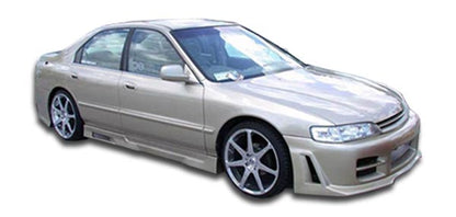 Extreme Dimensions Duraflex Spyder Side Skirts Compatible With 1994-1997 Honda Accord 4DR - 2 Piece - 101450