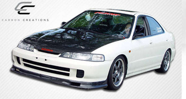 Carbon Creations Spoon Style Front Lip Spoiler Compatible With 1994-2001 Acura Integra - 1 Piece - 102744