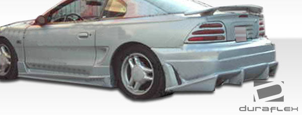 Extreme Dimensions Duraflex Bomber Rear Bumper Cover Compatible With 1994-1998 Ford Mustang - 1 Piece - 103927