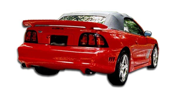 Extreme Dimensions Duraflex Colt Rear Bumper Cover Compatible With 1994-1998 Ford Mustang - 1 Piece - 101435