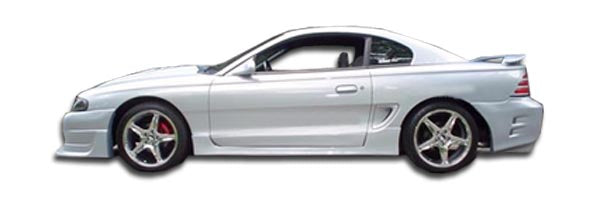 Extreme Dimensions Duraflex Colt Side Skirts Compatible With 1994-1998 Ford Mustang - 2 Piece - 101436