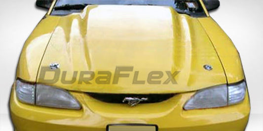 Extreme Dimensions Duraflex Cowl Hood Compatible With 1994-1998 Ford Mustang - 1 Piece - 102255