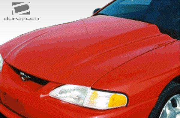 Extreme Dimensions Duraflex Cowl Hood Compatible With 1994-1998 Ford Mustang - 1 Piece - 102255