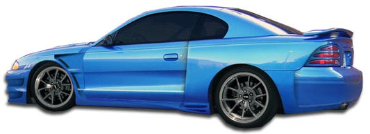 Extreme Dimensions Duraflex GT500 Wide Body Door Caps Compatible With 1994-1998 Ford Mustang - 2 Piece - 104834