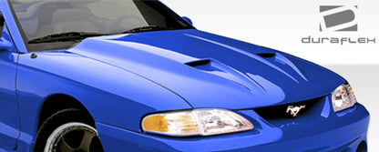 Extreme Dimensions Duraflex Mach 1 Hood Compatible With 1994-1998 Ford Mustang - 1 Piece - 102256