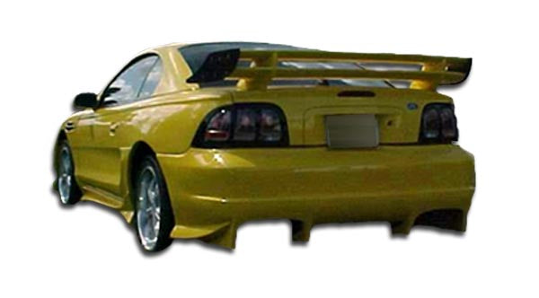 Extreme Dimensions Duraflex Vader Rear Bumper Cover Compatible With 1994-1998 Ford Mustang - 1 Piece - 101441
